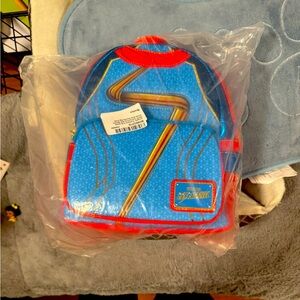 Blue and Red Marvel Backpack